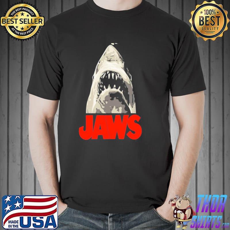 Jaws shark trending classic shirt