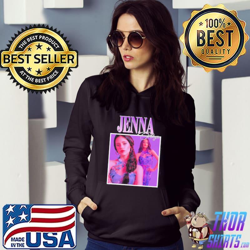 Jenna ortega wednesday addams actress retro graphic shirt, hoodie ...
