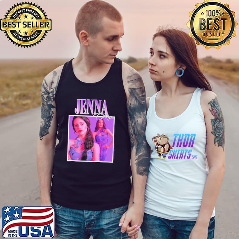 Jenna ortega wednesday addams actress retro graphic s Tank Top