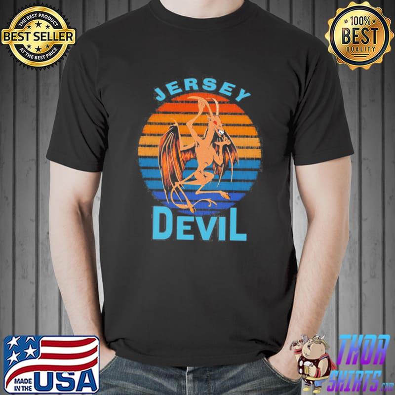 Jersey devil vintage art classic shirt