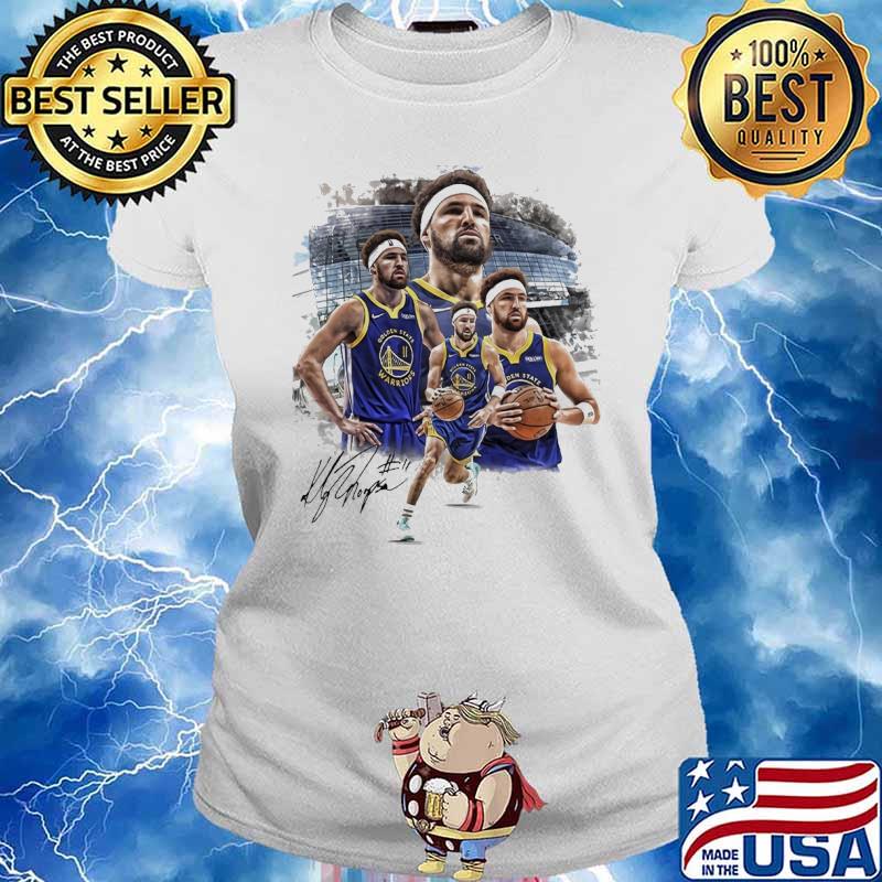Klay Thompson Golden State Warriors Signature Shirt Ladies tee