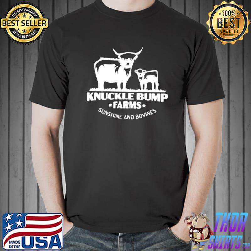 Knuckle bump farms logo classic shirt