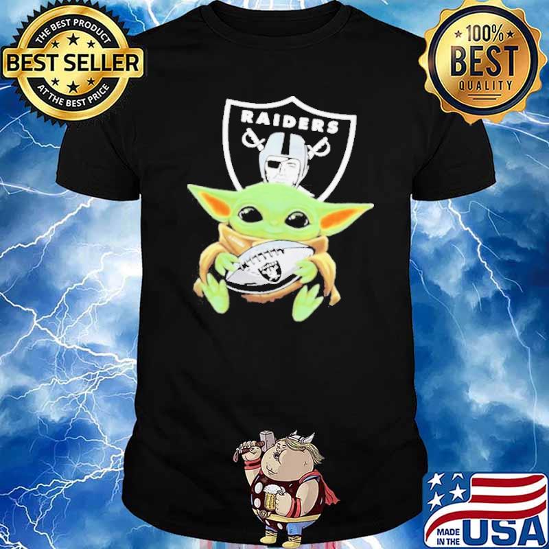 Las Vegas Raiders Baby Yoda Shirt