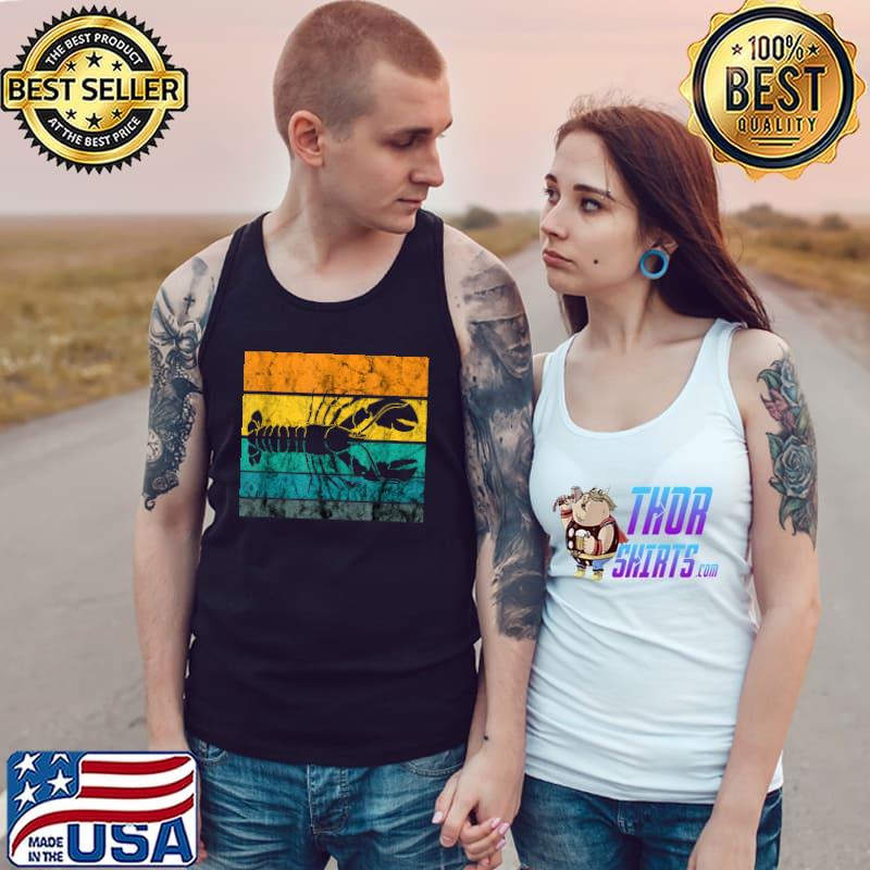 Lobster Vintage Lobster Cajun Seafood Lover T-Shirt Tank Top