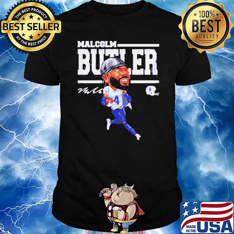 Malcolm Butler New England Patriots Cartoon signature shirt