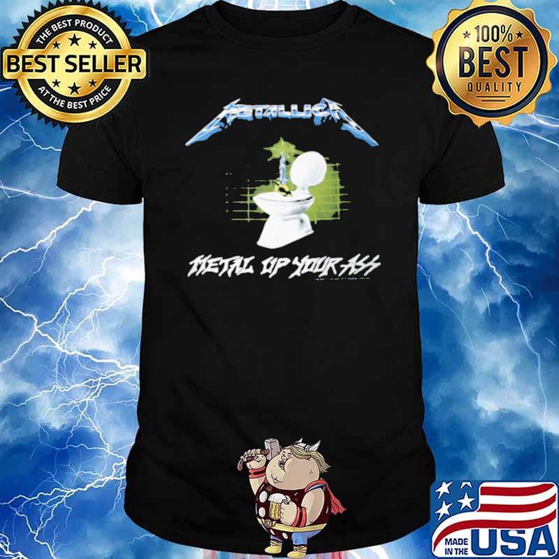 The 'Metal Up Your Ass' vintage t-shirt is now available in the Met Store at