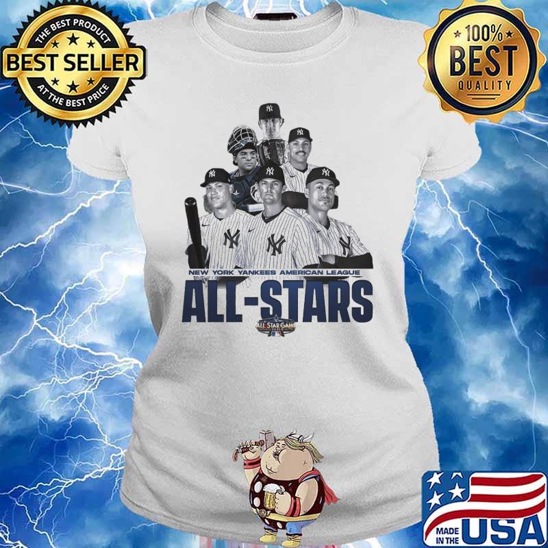 New York Yankees American League All Stars Shirt Ladies tee
