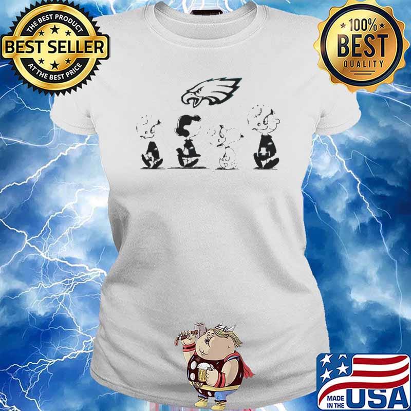 Peanuts Characters Just A Girl Who Loves Fall And Philadelphia Eagles Nfl  Hoodie, hoodie, sweater, long sleeve and tank top