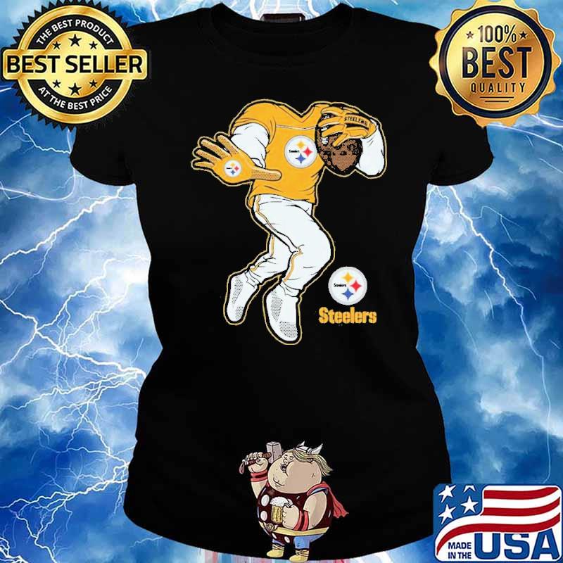 Pittsburgh Steelers Toddler Stiff Arm s Ladies tee