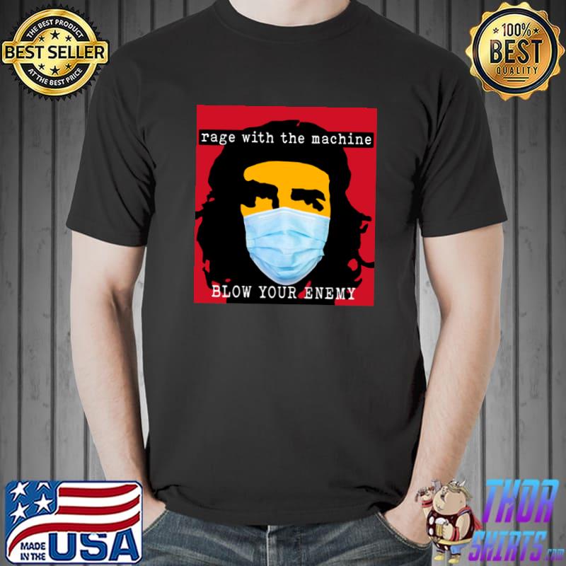Rage With The Machine Blow Your Enemy Mask T-Shirt