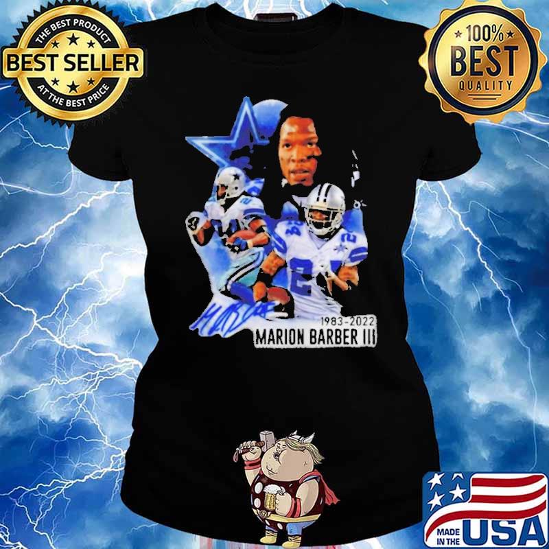 Rip Marion Barber Iii 1983 2022 Dallas Cowboys s Ladies tee