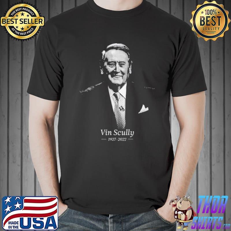 Rip vin scully 1927 2022 baseball lovers gifts classic shirt