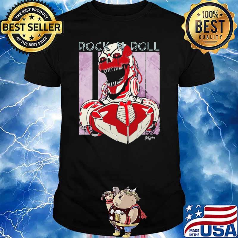 Rock N Roll Robot Shirt
