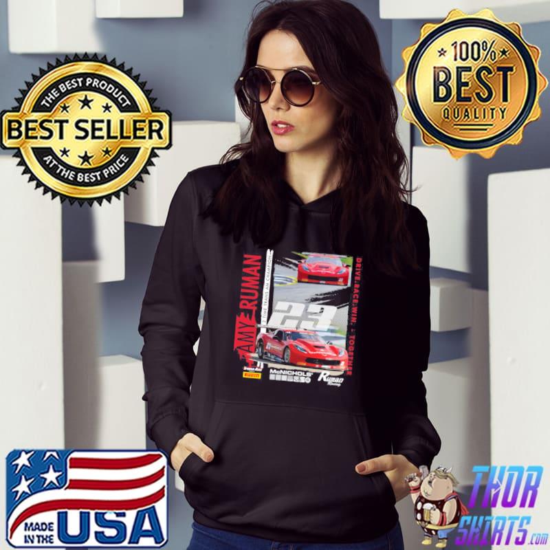 Rumanmcnichols design retro nascar car racing sport s Hoodie