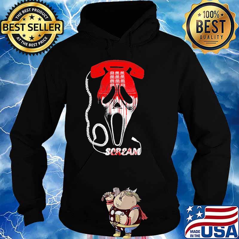 Scream Horror Telephone Shirt Hoodie