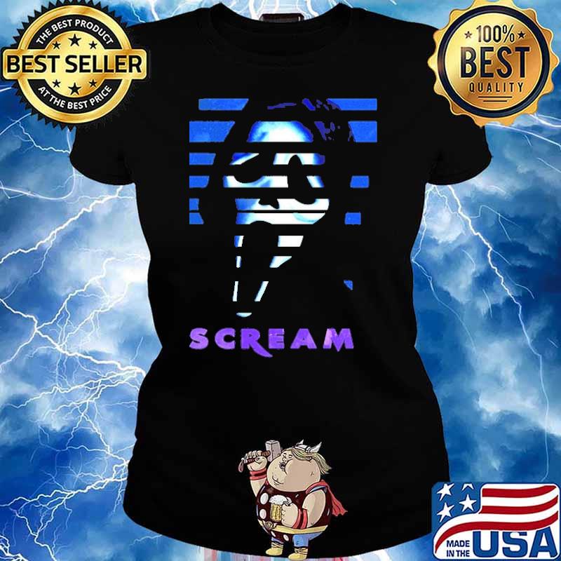 Scream Skull Prison Shirt Ladies tee