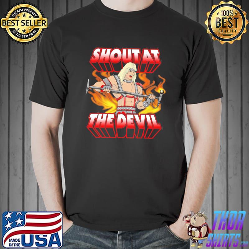 Shout at the devil v man vince motley classic shirt