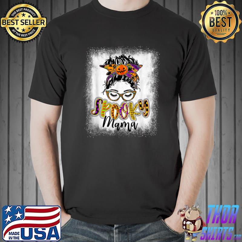 Spooky Mama Halloween Skull Witchy Mama Witch Mom Spooky Essential T-Shirt