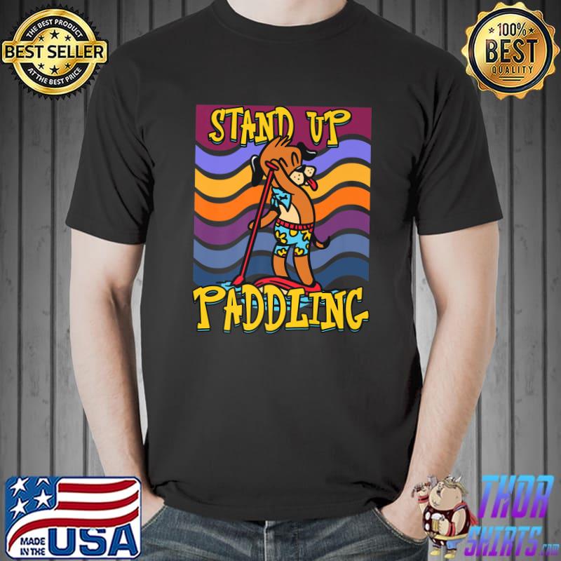 Stand Up Paddling Paddle Surfer T-Shirt