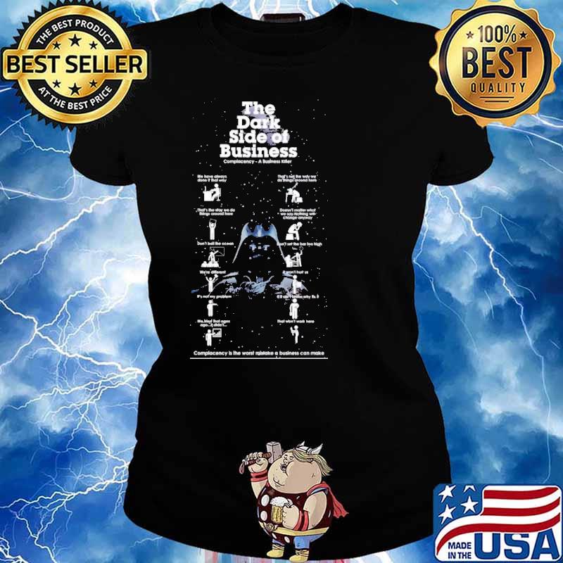The Dark Side Of Business Star Wars Shirt Ladies tee