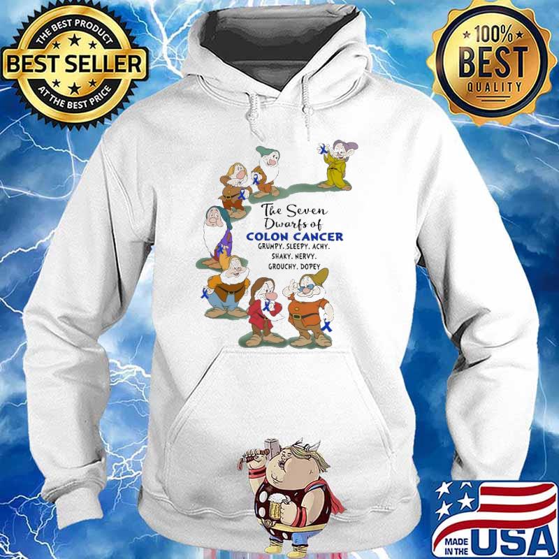 The Seven Dwarfs Of Colon Cancer Shirt Hoodie