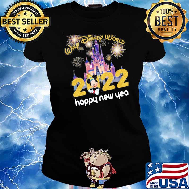Walt Disney World 2022 Happy New Year Shirt Ladies tee