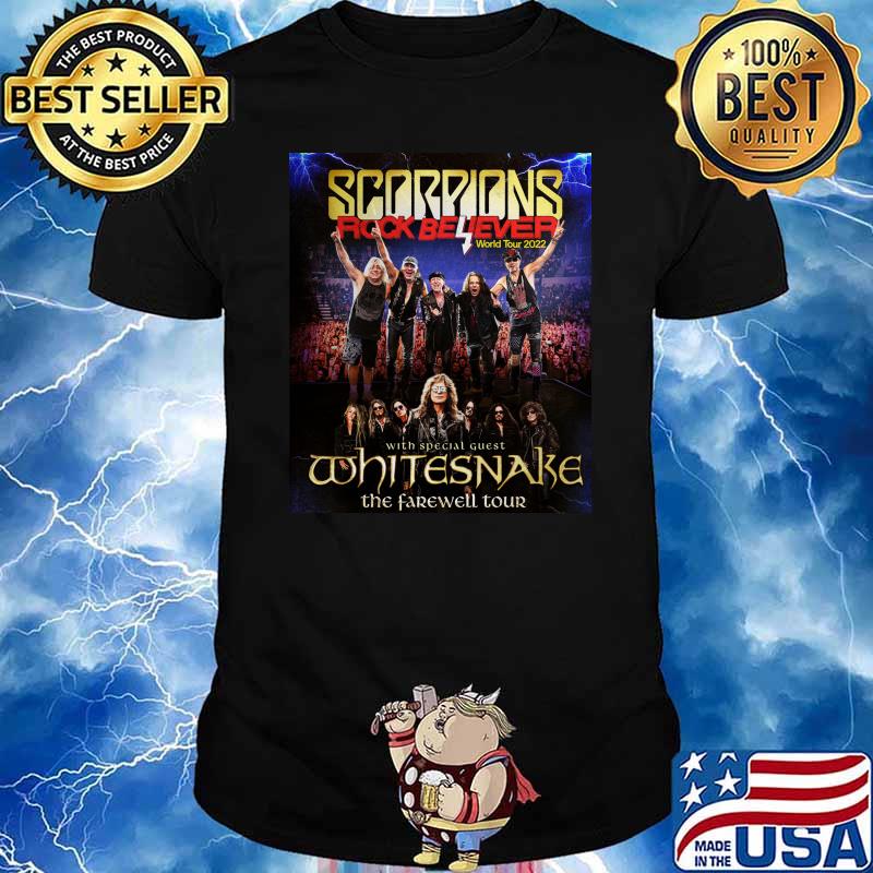 whitesnake scorpio rock believer tour 2022 masmei Essential T-Shirt