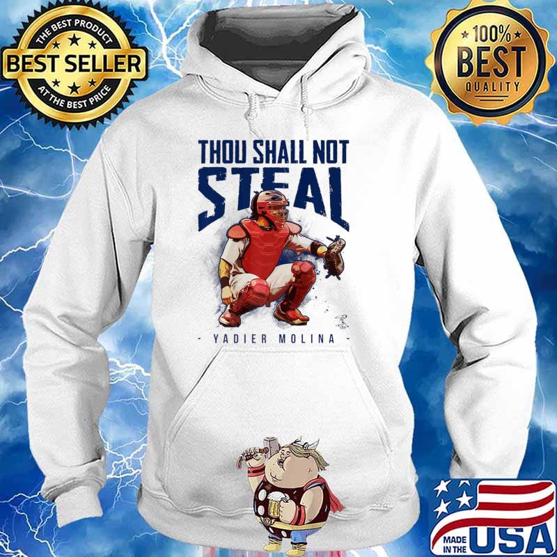 Yadier Molina Thou Shall Not Steal - Apparel Classic T-Shirt | Redbubble