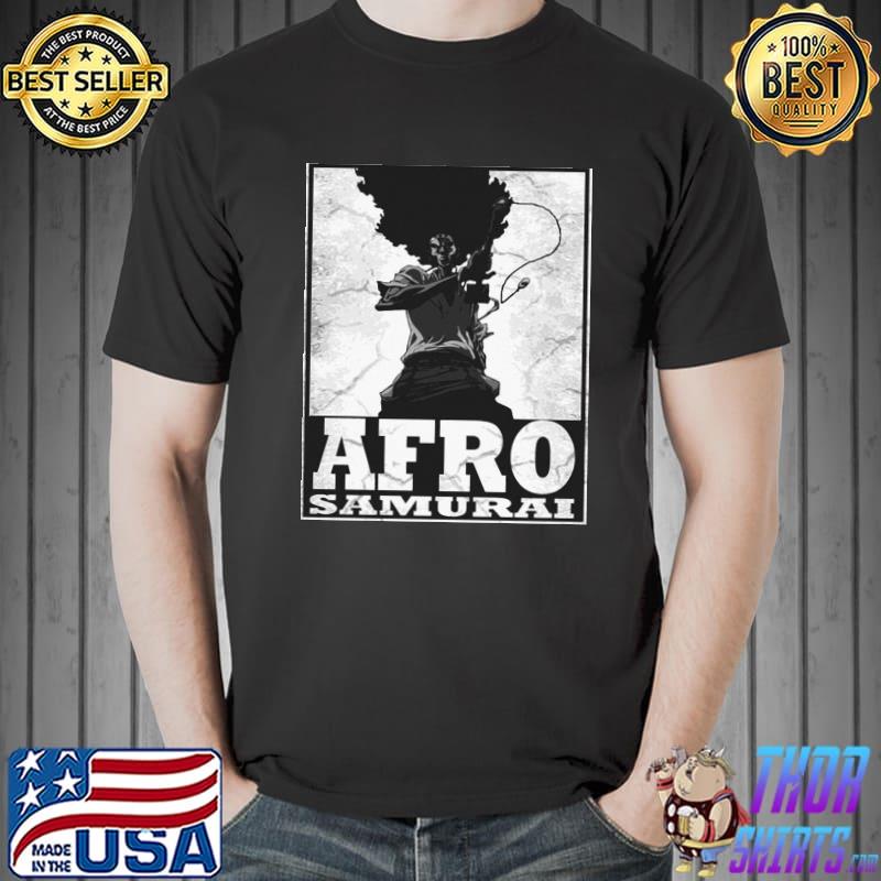 Afro anime ninja classic shirt