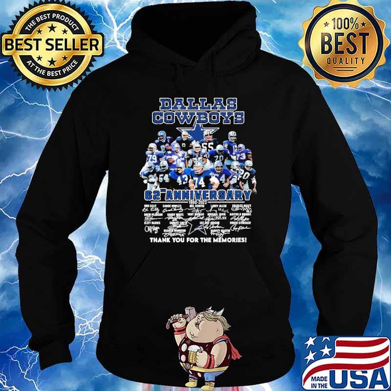 Premium Dallas Cowboys 62nd anniversary 1960 2022 thank you for