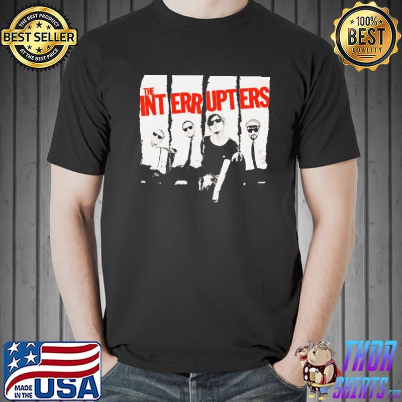 Famous ska punk band the interrupters vintage classic shirt