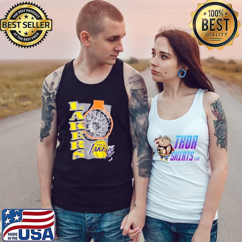 1992 los angeles Lakers logo NBA basketball team 90's vintage style s Tank Top