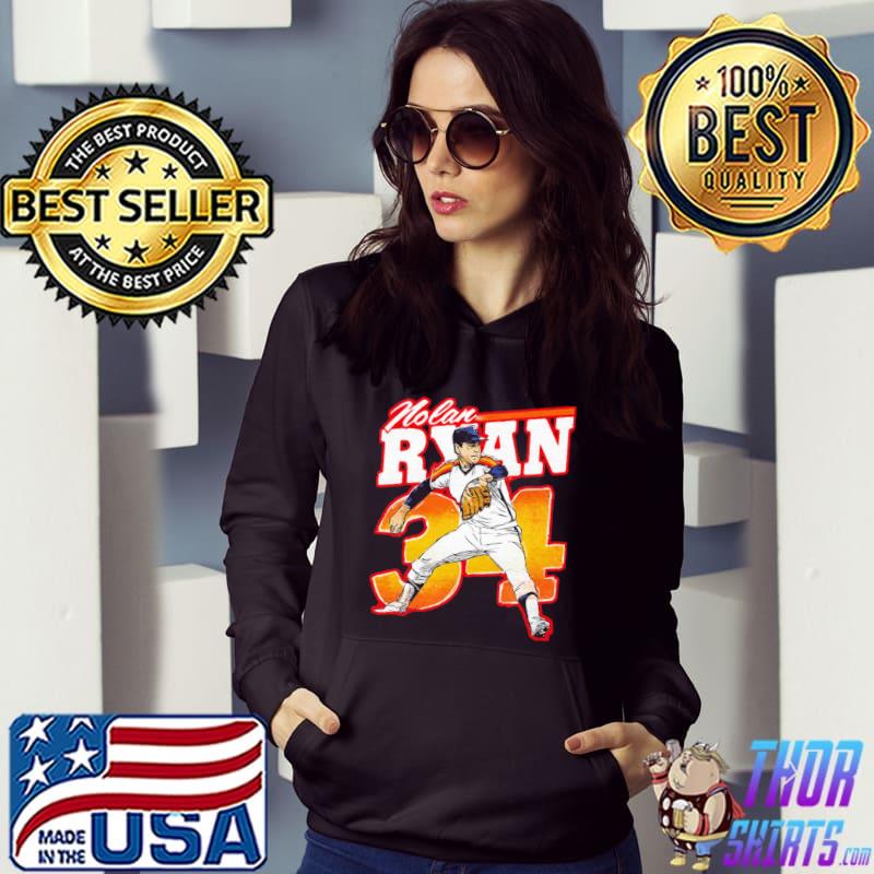 #34 nolan ryan graphic s Hoodie
