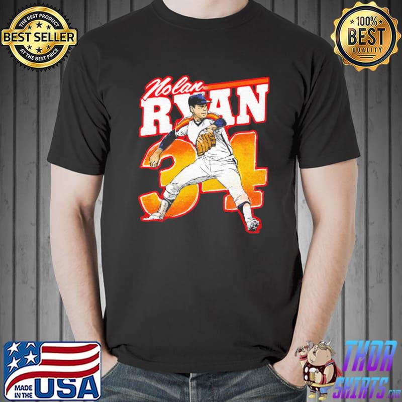 #34 nolan ryan graphic shirt