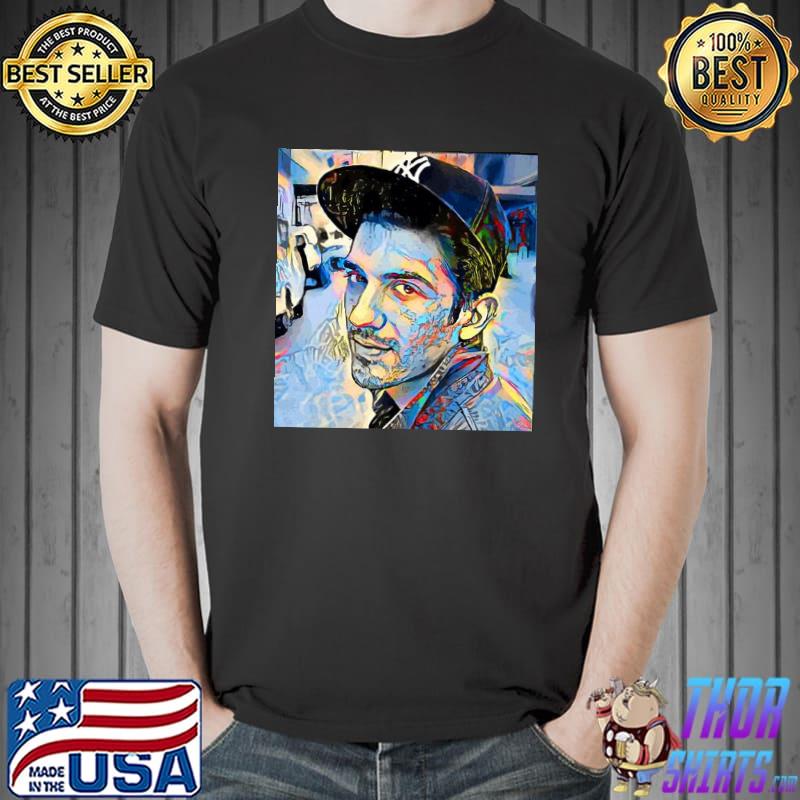 Aesthetic design andrew schulz portrait shirt
