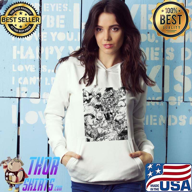 Black and white art the legend kim jung gI r I p s Hoodie