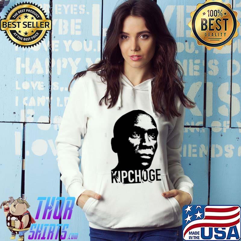 Black and white portrait eliud kipchoge s Hoodie