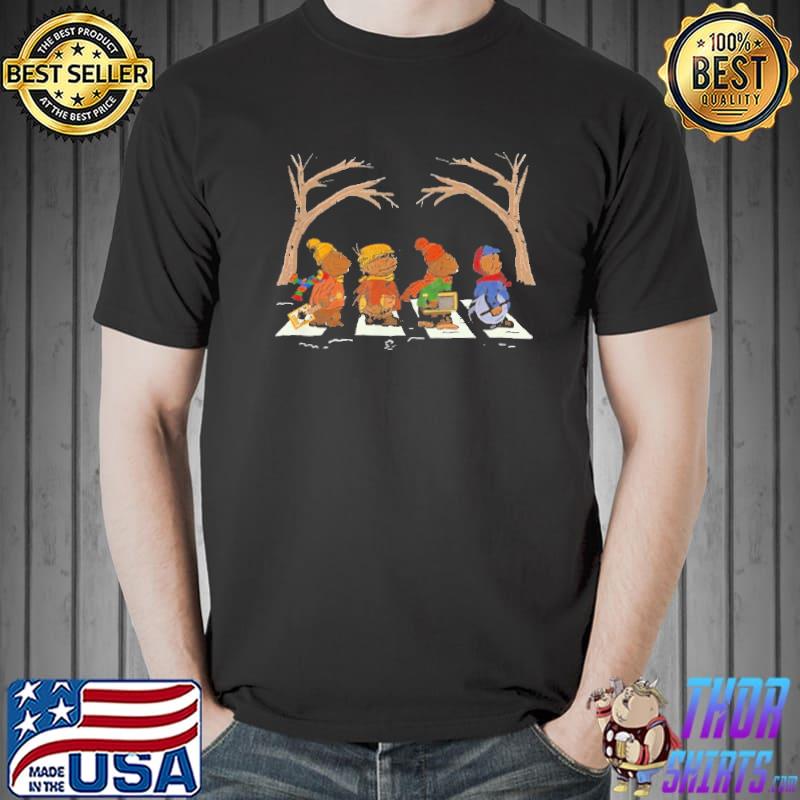 Christmas funny emmet otter family matching xmas shirt