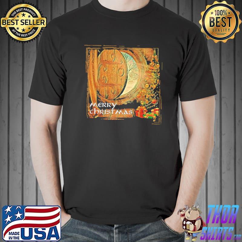 Christmas in the shire iI roud doors christmas house of the dragon shirt