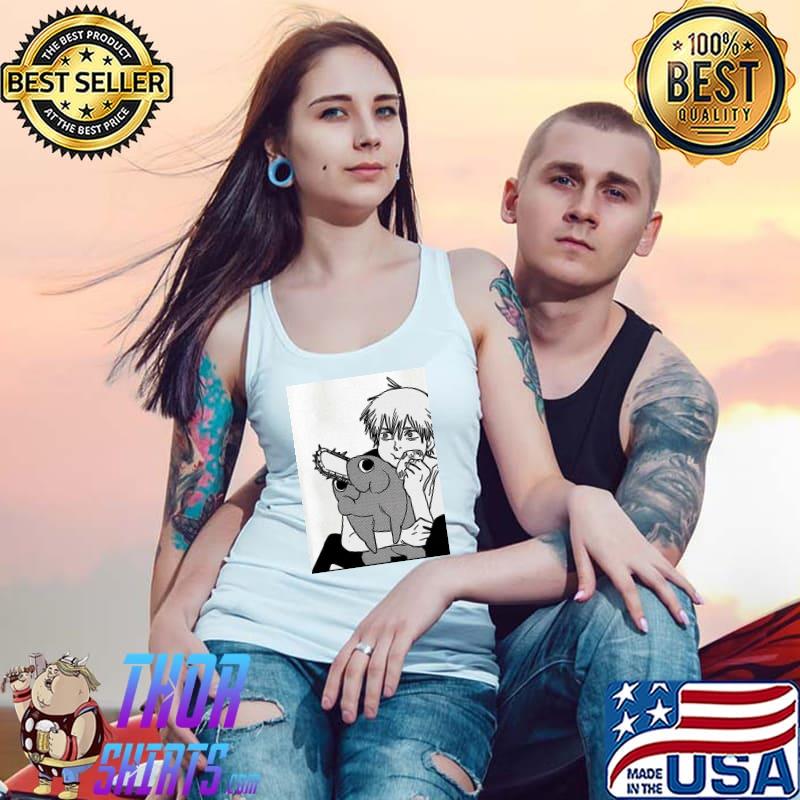 DenjI and pochita chainsaw man s Tank Top