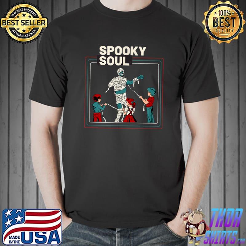 Halloween Spooky Soul Skeleton Halloween Zombie T-Shirt