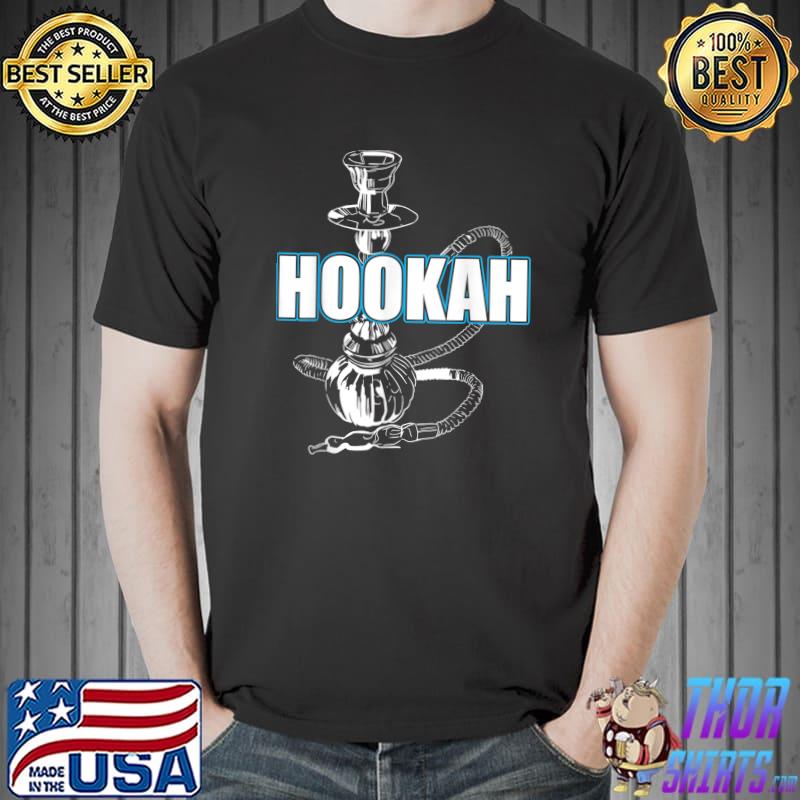 Hookah Cool Waterpipe Shisha Design T-Shirt