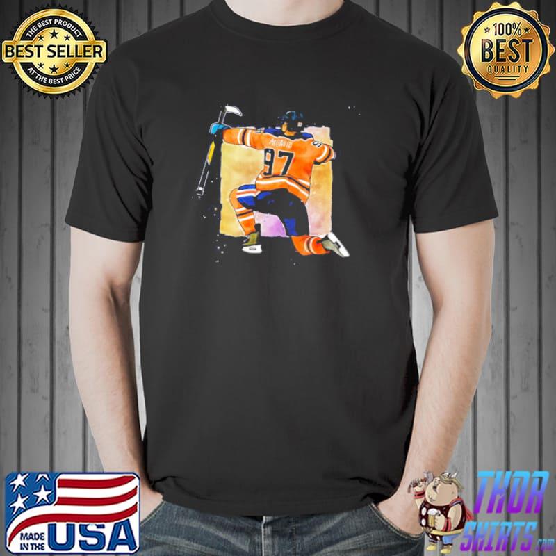 Ice hockey player connor mcdavid 87 shirt