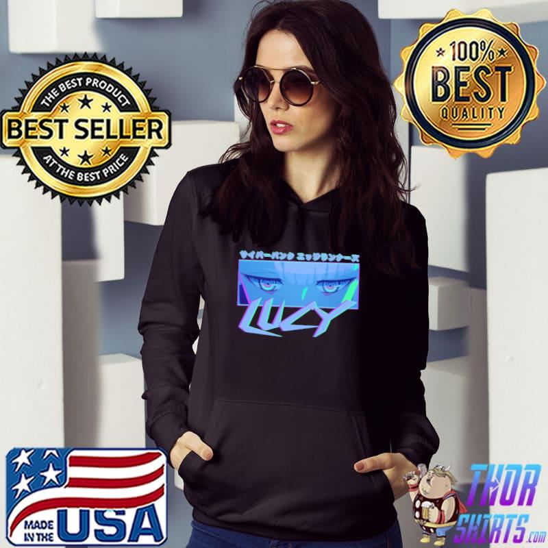 Lucy's eeyes cyberpunk edgerunners anime manga s Hoodie