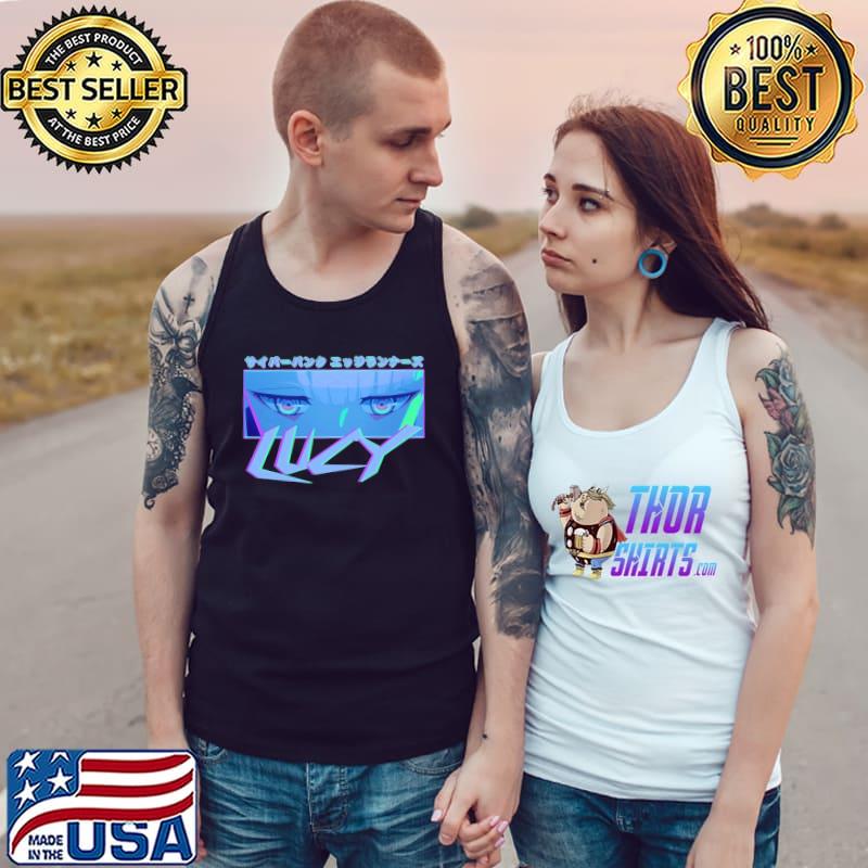 Lucy's eeyes cyberpunk edgerunners anime manga s Tank Top