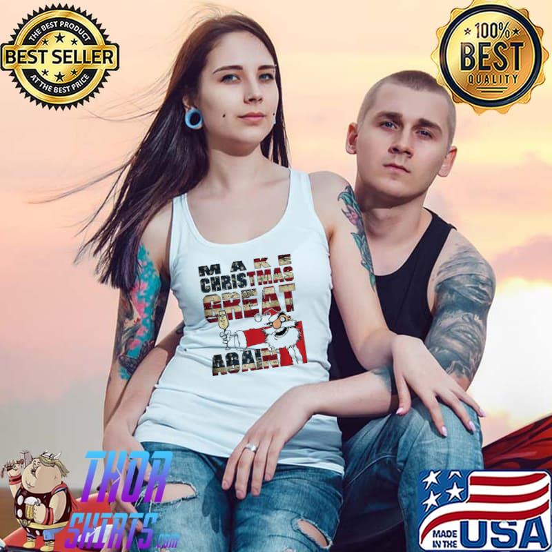 Make christmas great again santa clause xmas holiday s Tank Top