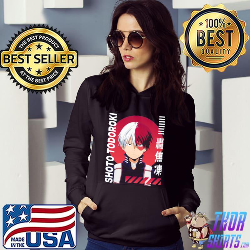 My hero academia shoto todorokI fire bnha s Hoodie