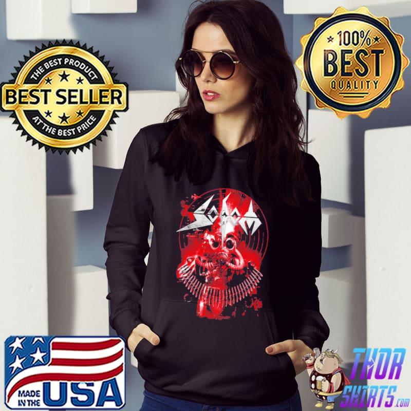 Orisinil 3 sodom band s Hoodie