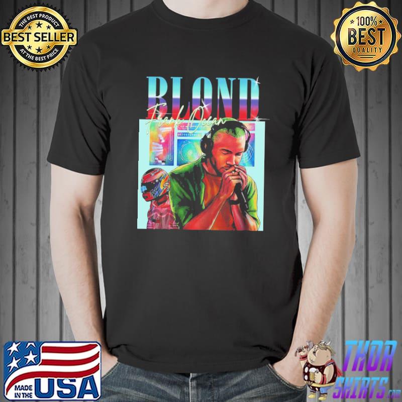 Retro Frank ocean blond pop singer shirt