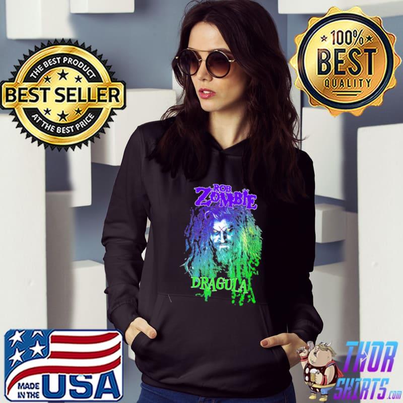 Rob zombie green dragula rob zombie halloween retro art s Hoodie